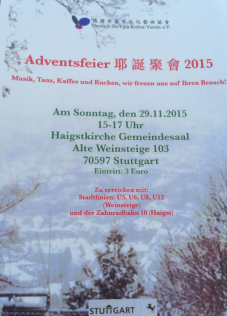 Adventsfeier 2015